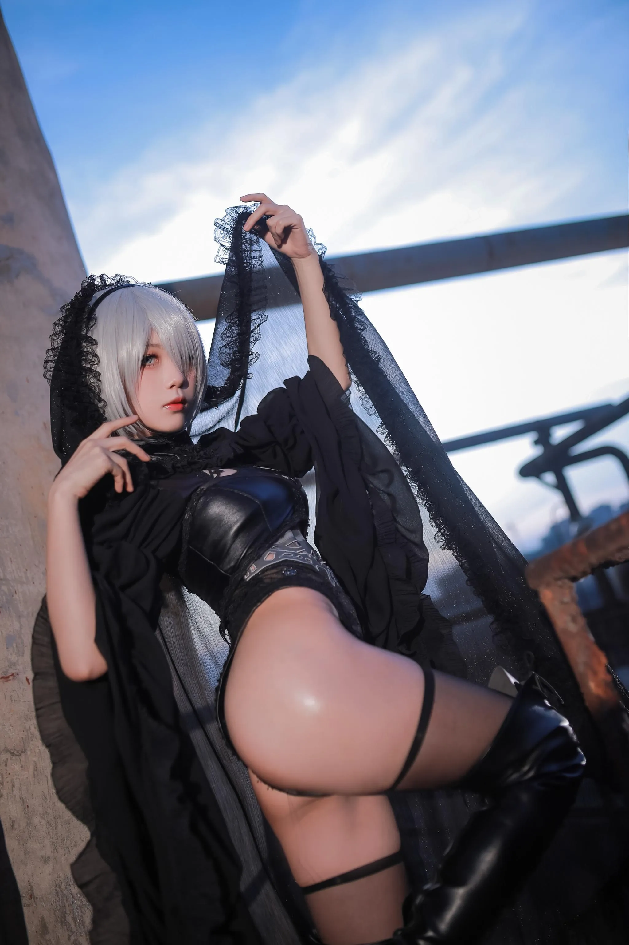 水淼Aqua – NO.39 -黑白2b [55P]插图4